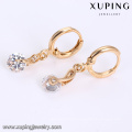 62229 Xuping new design fashion delicate beautiful dinner pendant charm gold plated jewelry sets